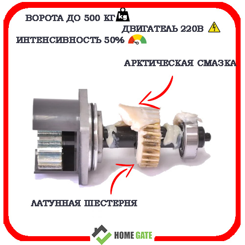 Home Gate i500AC автоматика для откатных ворот 4